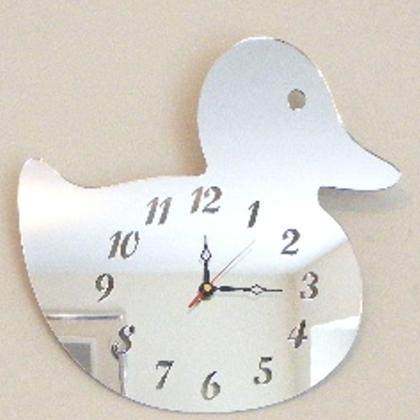 Duck Clock Mirror - 35cm